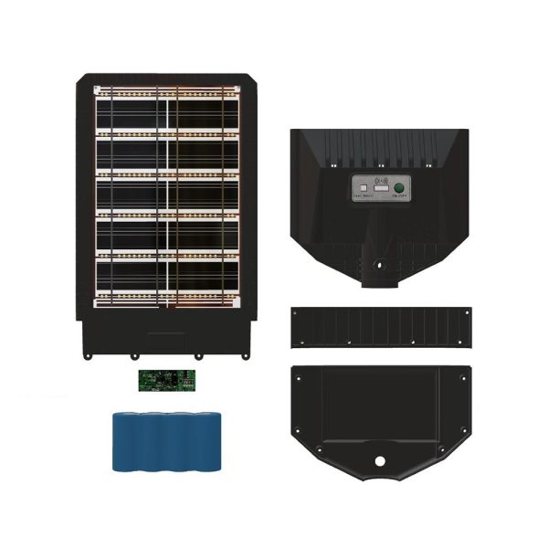 چراغ خیابانی خورشیدی 100 وات، برند Newsky، مدل FT-100 - تصویر 5