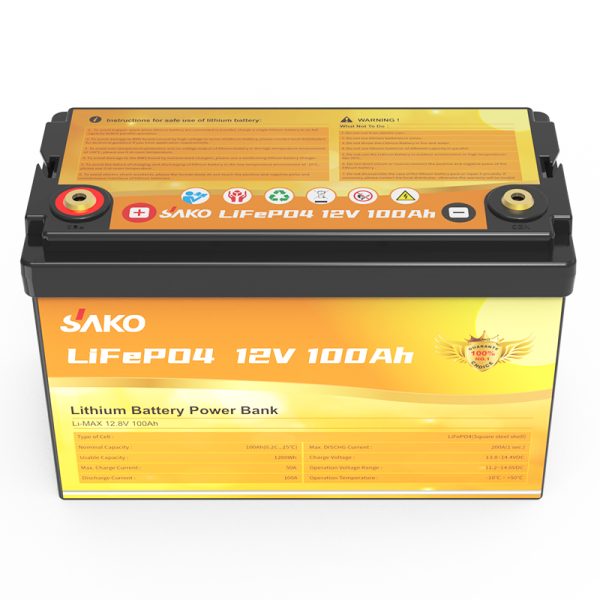 باتری لیتیومی 12.8 ولت، 300 آمپرساعت، دیپ سایکل، برند ساکو، مدل Li-MAX 12.8V 300Ah - تصویر 3