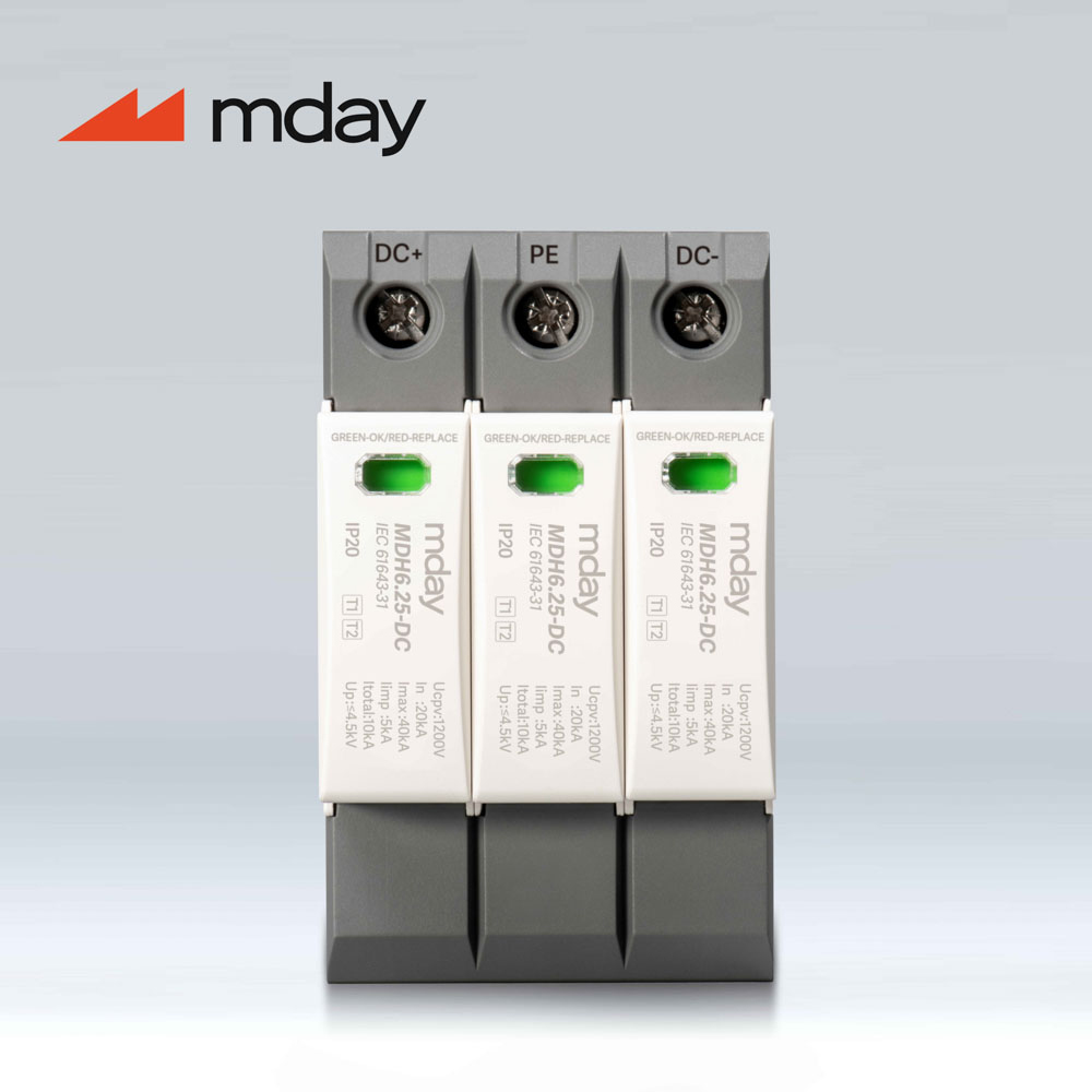 ARSHID-MDH6.25-DC1200-1 سرج ارستر 50 کیلوآمپر، 1200 ولت، 3 پل، برند Mday، مدل MDH6.25-DC1200 - تصویر 1