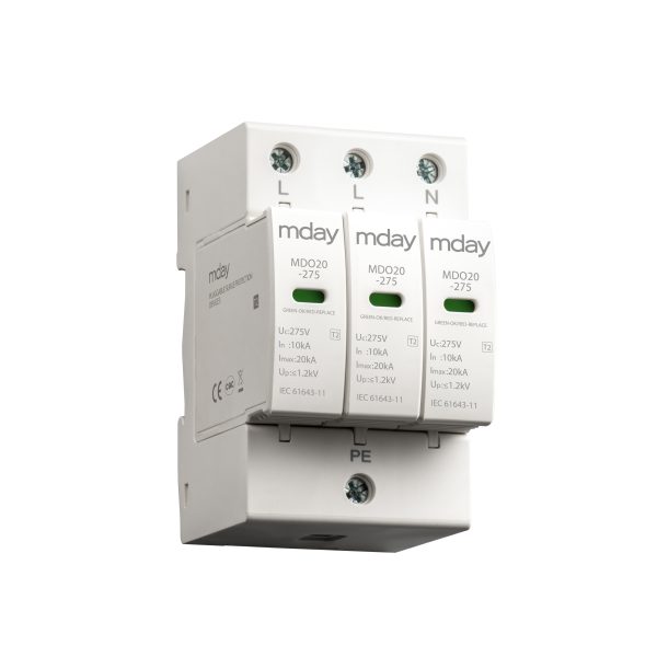 سرج ارستر 20 کیلوآمپر، 320 ولت، 3 پل، برند Mday، مدل MDO20-AC-3P - تصویر 2