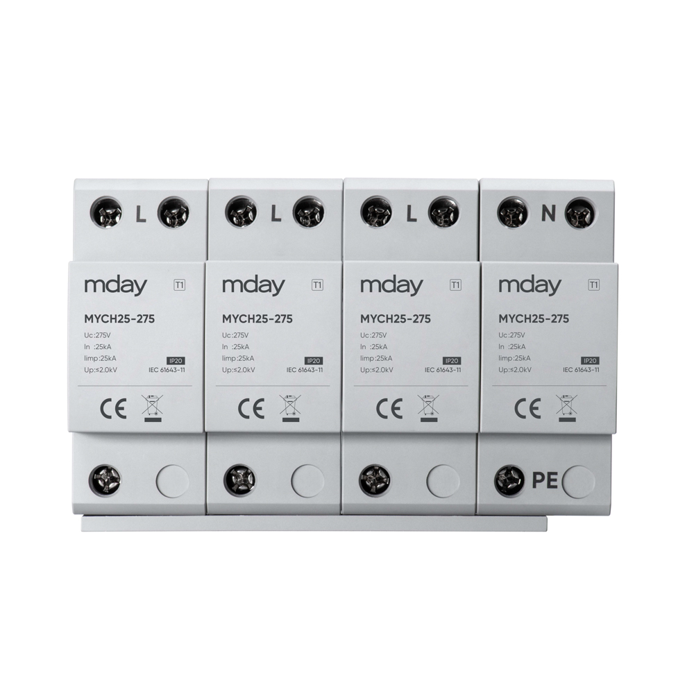 ARSHID-MYCH25-AC-4P-1 سرج ارستر 25 کیلوآمپر، 440 ولت، 4 پل، برند Mday، مدل MYCH25-AC-4P - تصویر 1