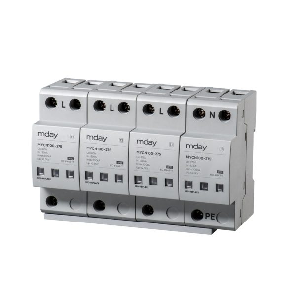 سرج ارستر 100 کیلوآمپر، 275 ولت، 4 پل، برند Mday، مدل MYCN100-AC-4P - تصویر 3