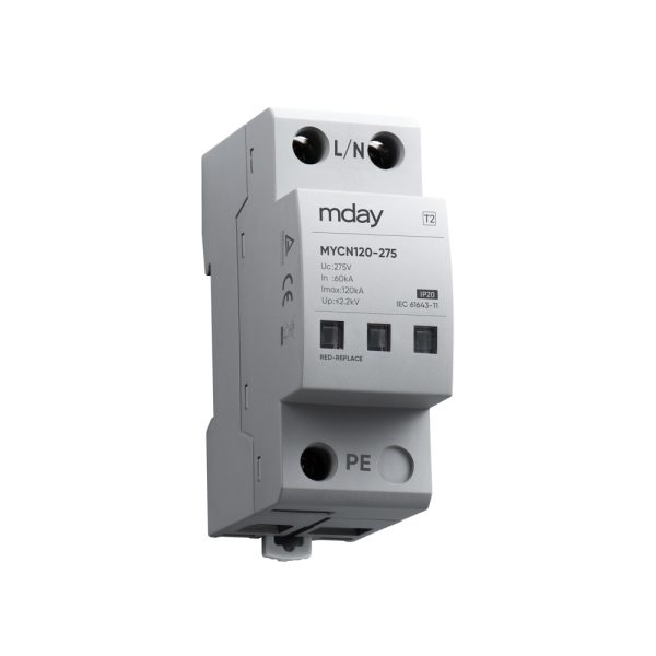سرج ارستر 120 کیلوآمپر، 320 ولت، 1 پل، برند Mday، مدل MYCN120-AC-1P - تصویر 2
