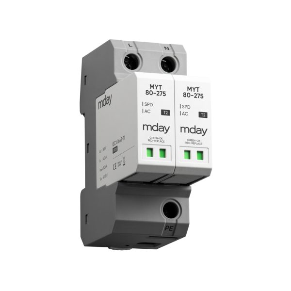 سرج ارستر 80 کیلوآمپر، 320 ولت، 2 پل، برند Mday، مدل MYT80-AC-2P - تصویر 4
