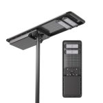 چراغ خیابانی خورشیدی 80 وات، برند Newsky، مدل NZ-80W