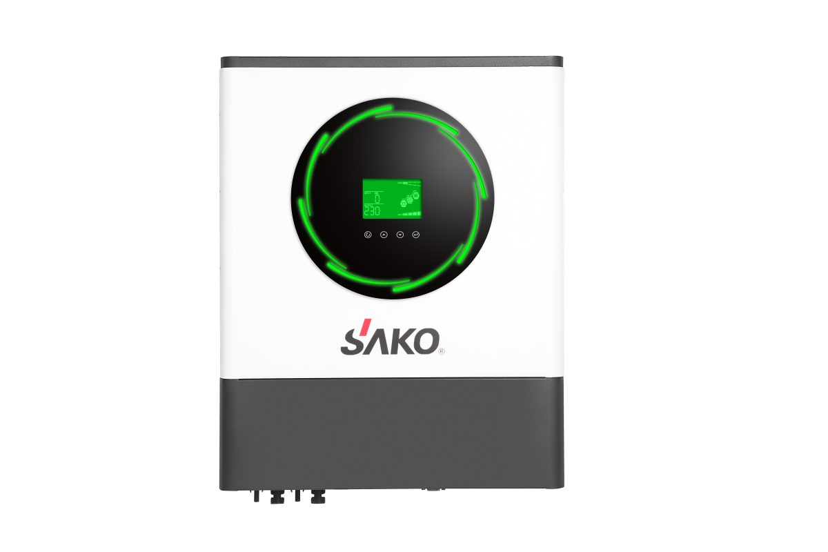 اینورتر خورشیدی هیبرید تک فاز 11 کیلووات، 48 ولت، 150 آمپر، برند ساکو، مدل SUNPOLO 11KW - تصویر 1