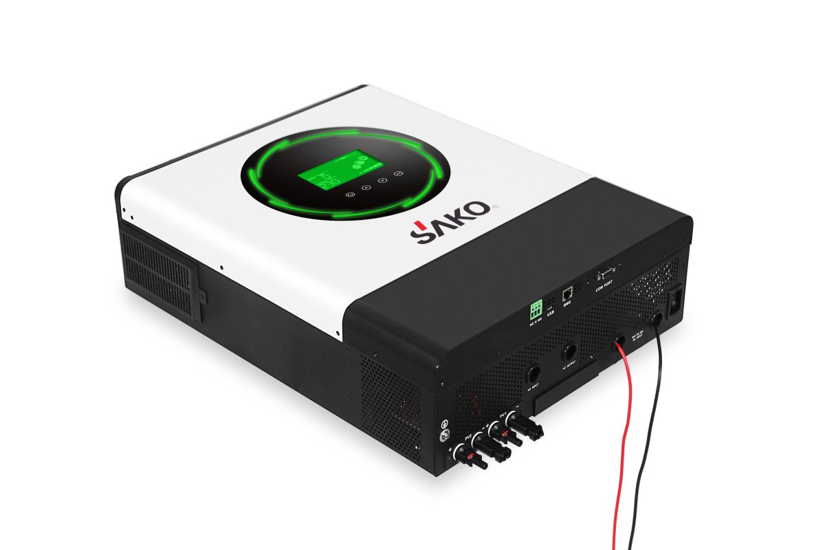اینورتر خورشیدی هیبرید تک فاز 11 کیلووات، 48 ولت، 150 آمپر، برند ساکو، مدل SUNPOLO-GN 11KW - تصویر 5