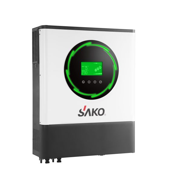 اینورتر خورشیدی هیبرید تک فاز 11 کیلووات، 48 ولت، 150 آمپر، برند ساکو، مدل SUNPOLO-GN 11KW - تصویر 9