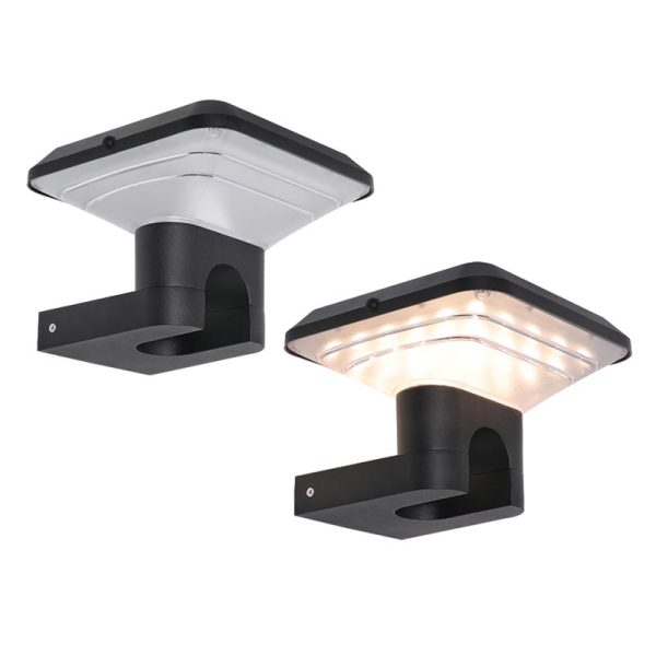 چراغ دیواری خورشیدی 5 وات، برند Newsky، مدل SWL-BD1201 - تصویر 3